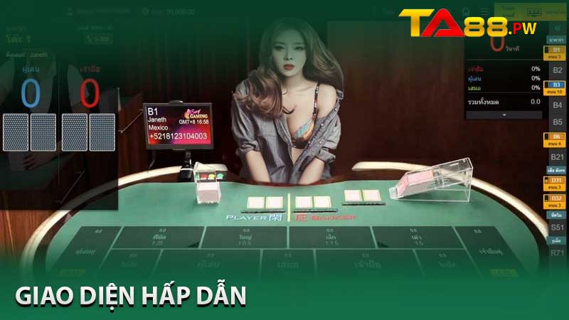 giao diện sảnh chơi sexy casino hấp dẫn